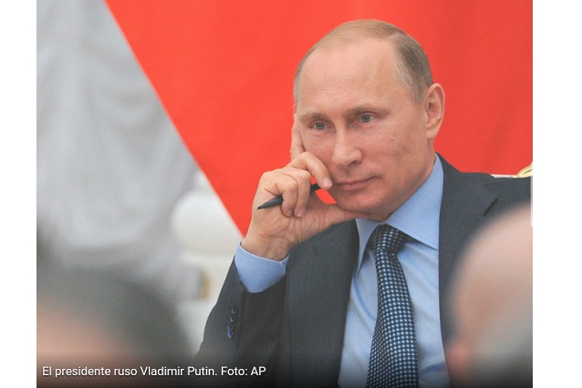 Vladimir Putin, el líder ruso, primer lugar en la lista de poderosos del mundo.