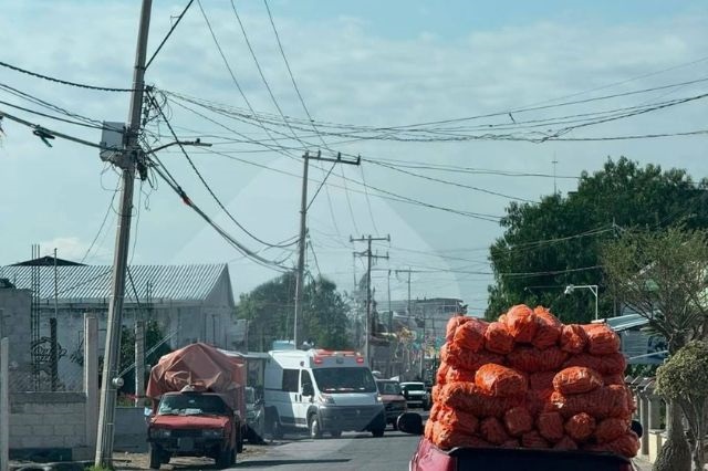 Lugar donde asesinaron a un comerciante de lubricantes en Huixcolotla