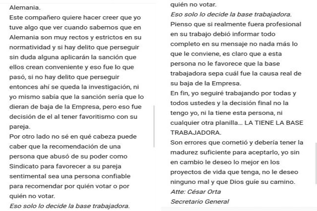 Captura denuncia César Orta