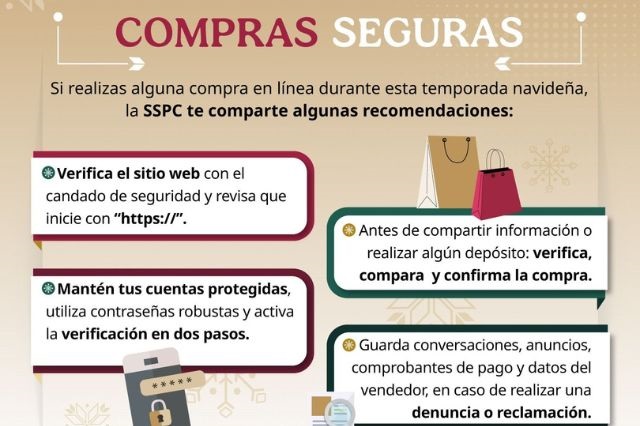 Guía para compras seguras y evitar fraudes en esta temporada decembrina