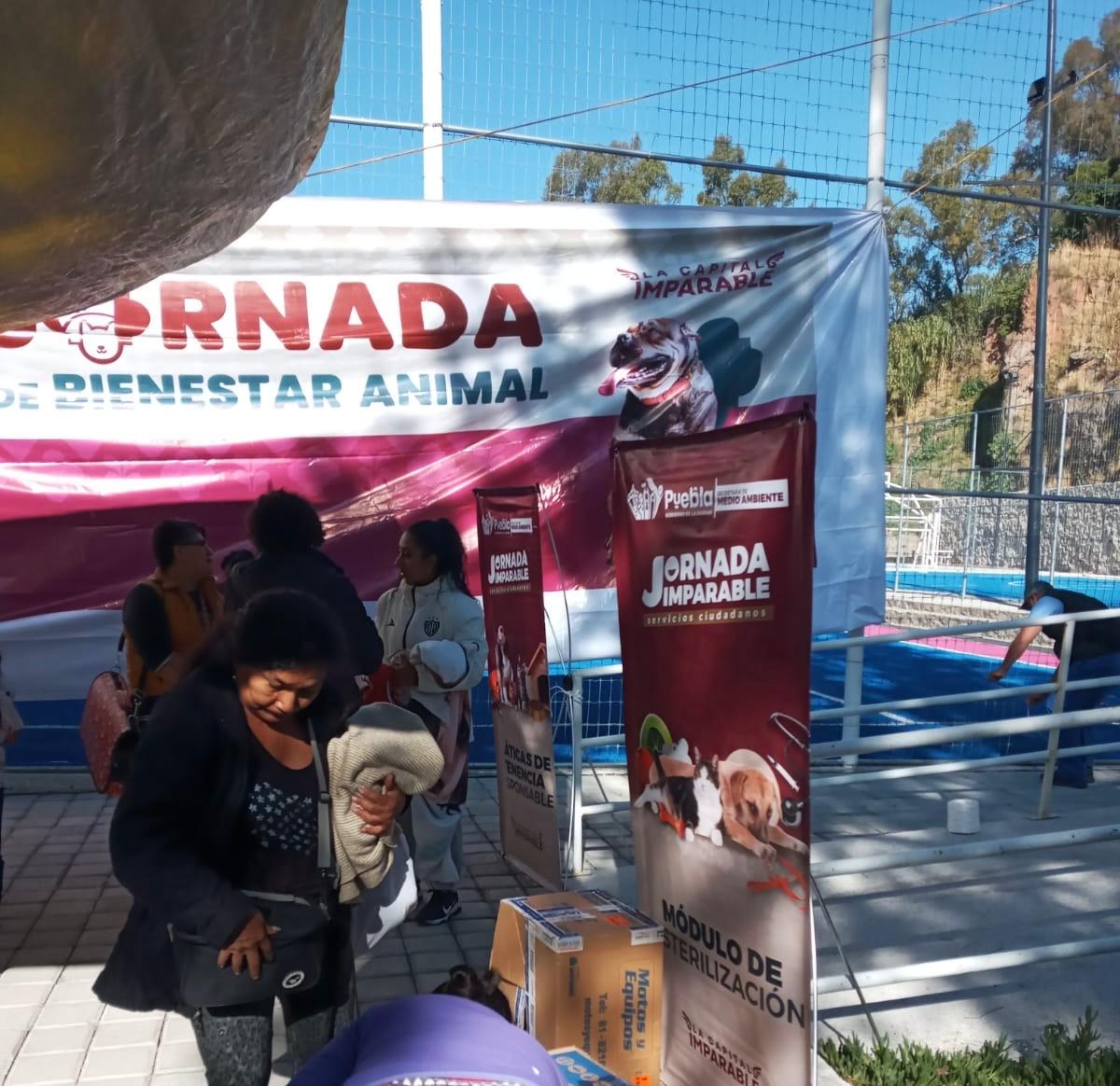 Jornada de Bienestar Animal en el Barrio de Xonaca