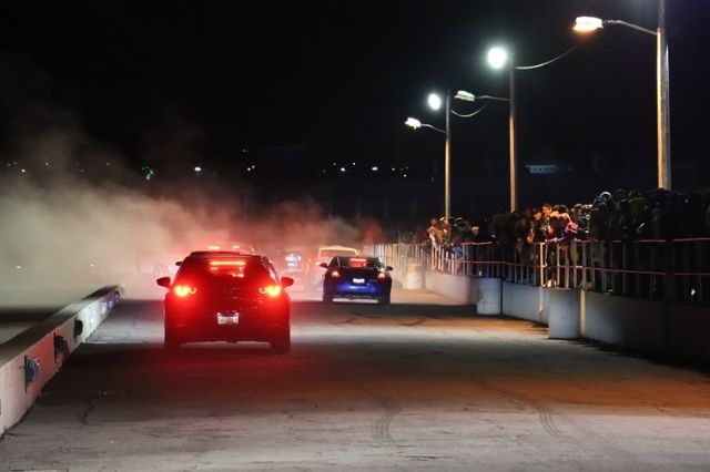 Un evento de arrancones en el Autódromo Miguel E. Abed (foto ilustrativa)