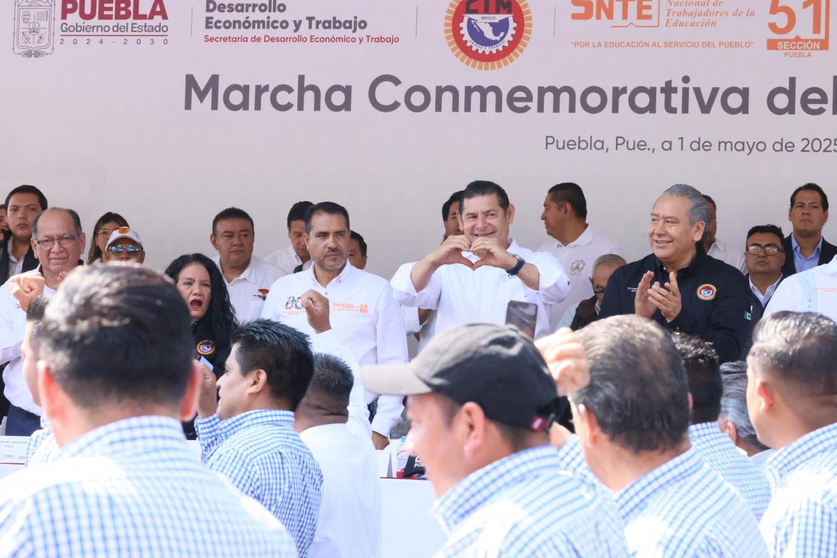 Marcha conmemorativa del Día del Trabajo 