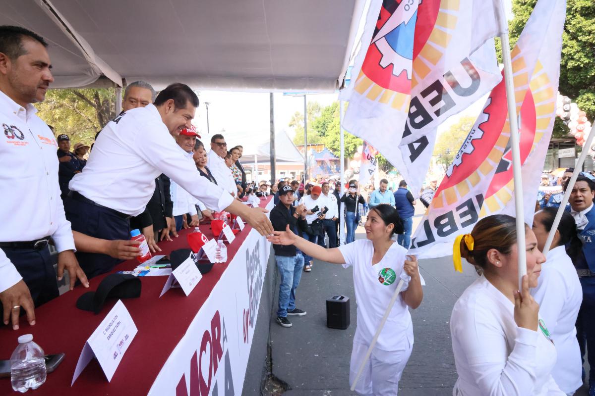 Marcha conmemorativa del Día del Trabajo 