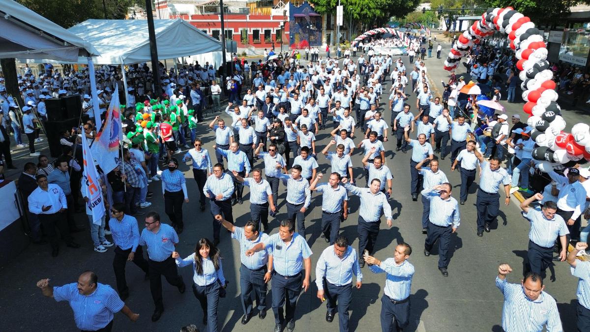 Marcha conmemorativa del Día del Trabajo 