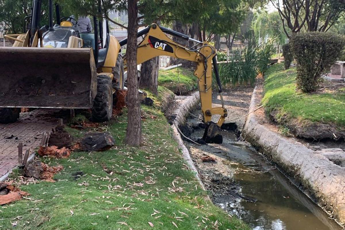 Proyecto de saneamiento de laguna de CU BUAP