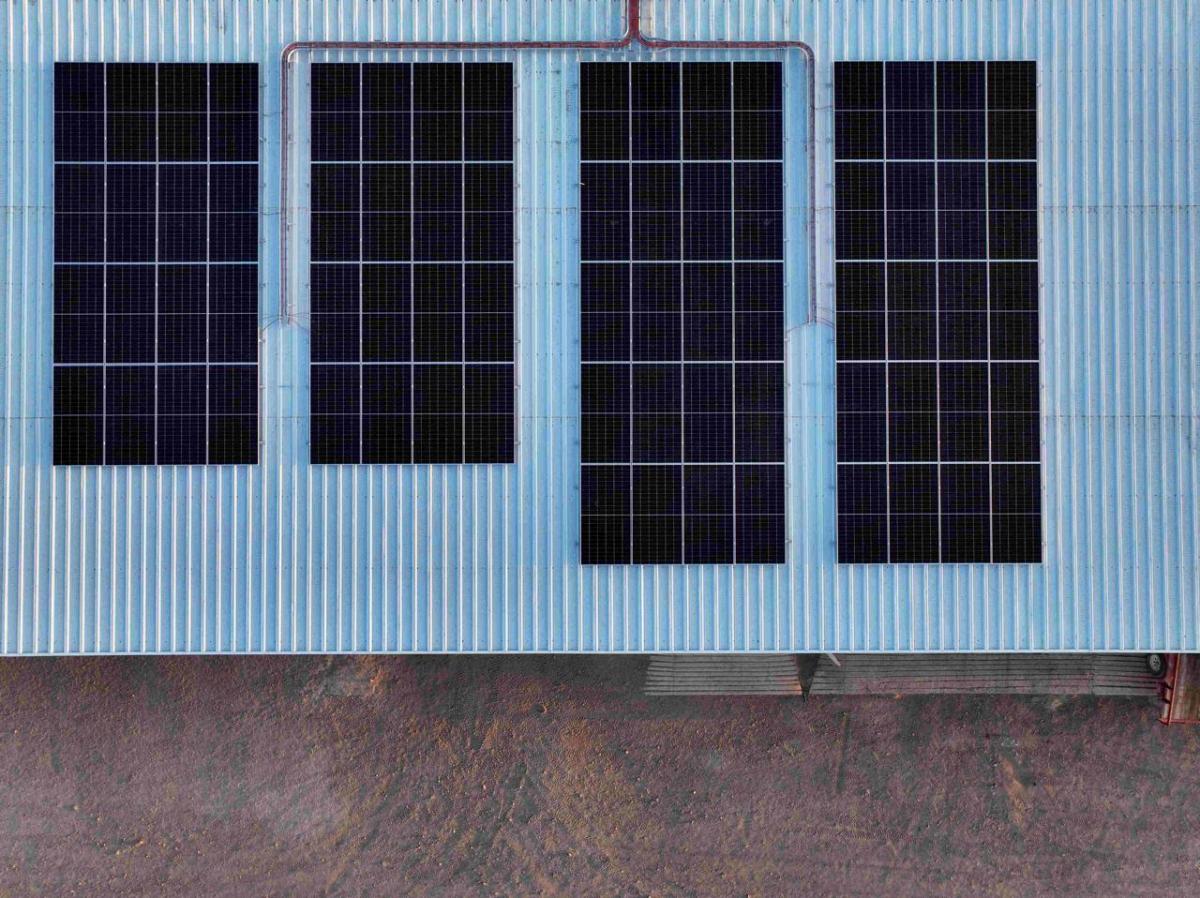 sistema fotovoltaico en Reserva Natural El Carmen