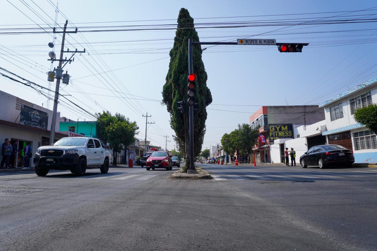 Mejoras viales en avenida 15 de Mayo