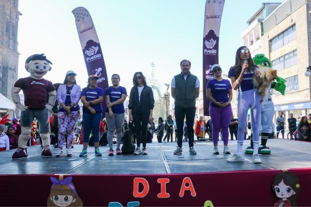 Activación Física Musicalizada del Ayuntamiento de Puebla