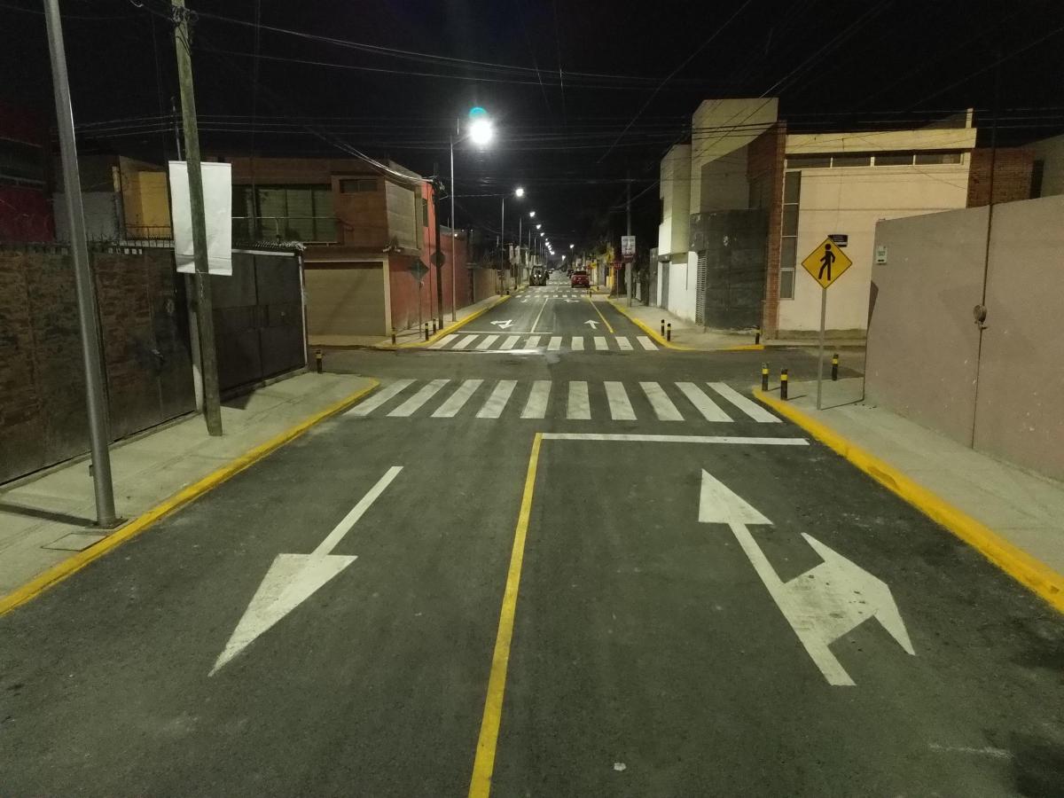 Pavimentación en colonia Guadalupe Hidalgo 