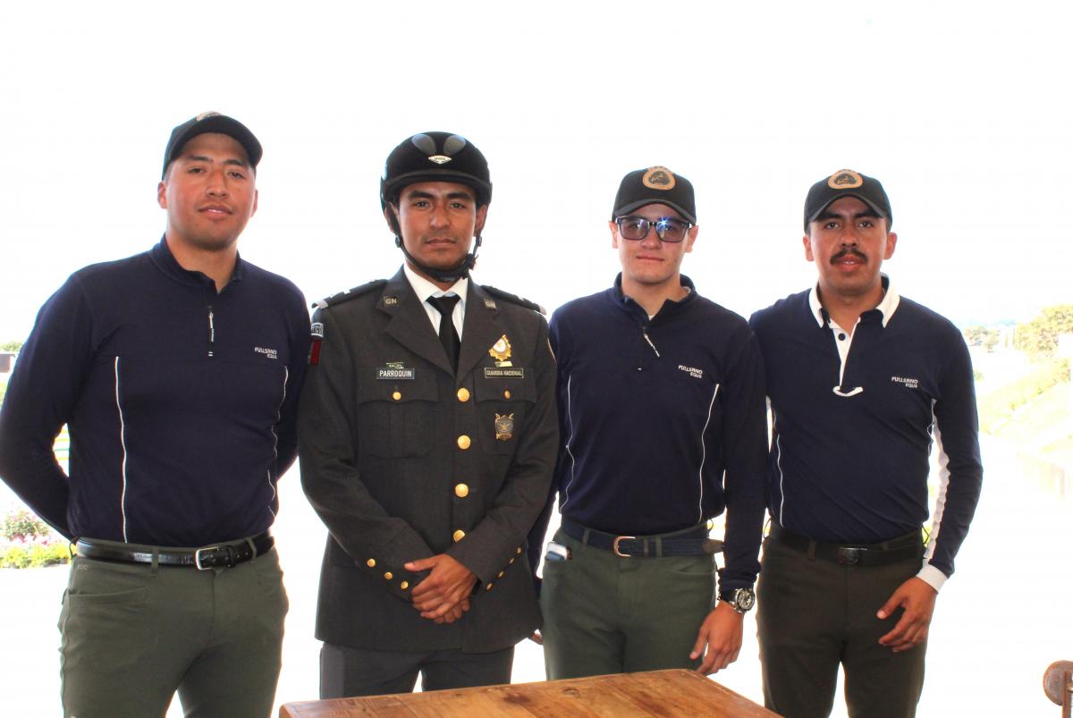 Participantes en la Copa Mundial de Salto Longines realizada en Quintas Ecuestres Haras