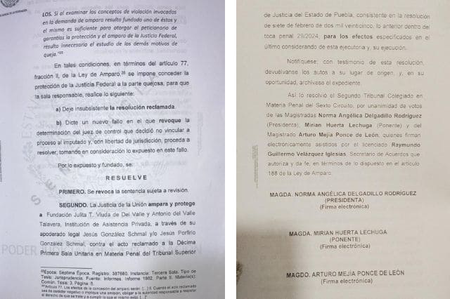 Amparan a Fundación Julita y Antonio contra despojo en predio La Covadonga
