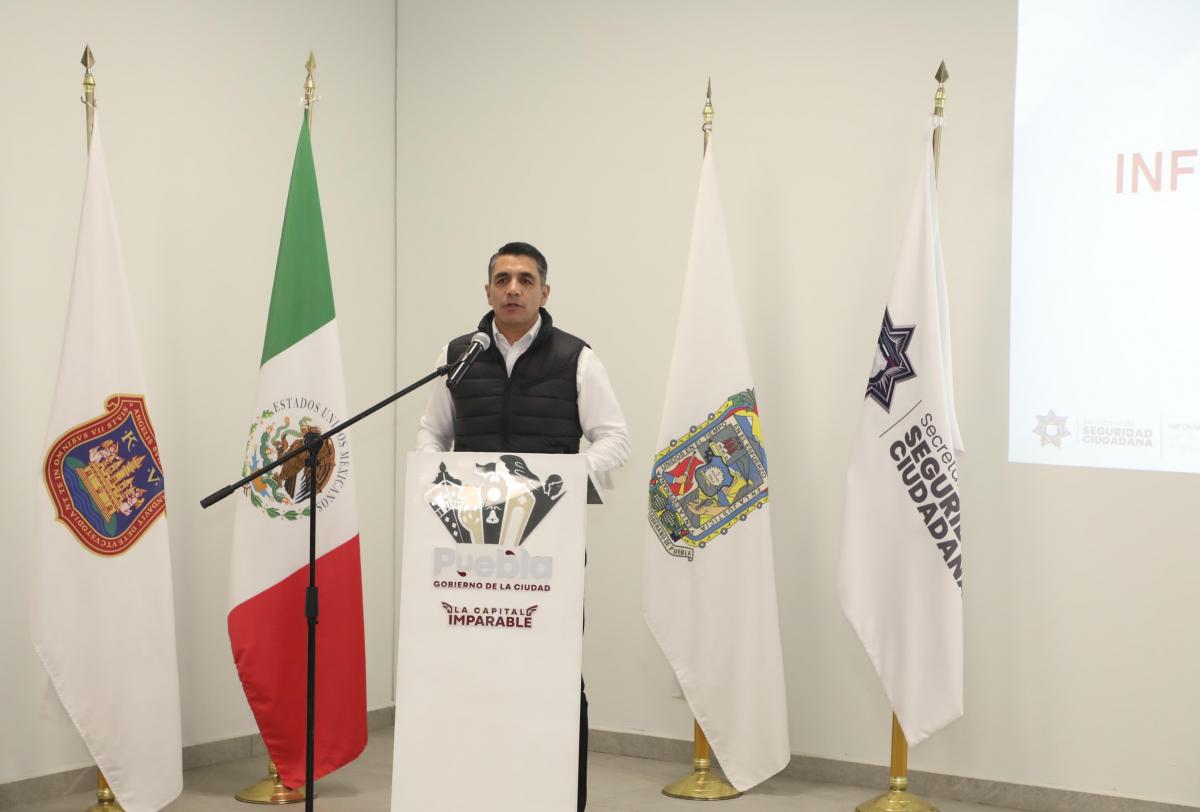 Pepe Chedraui presenta informe de resultados en materia de seguridad pública