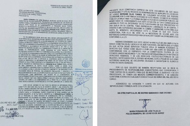 Policía denuncia a regidor de Los Reyes de Juárez; la iba a atropellar, acusa_2