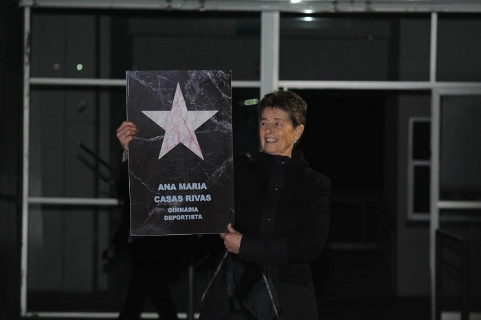 Ana María Casas en reconocimiento | Paseo de Campeones 2022 Ana María Casas en reconocimiento | Paseo de Campeones 2022