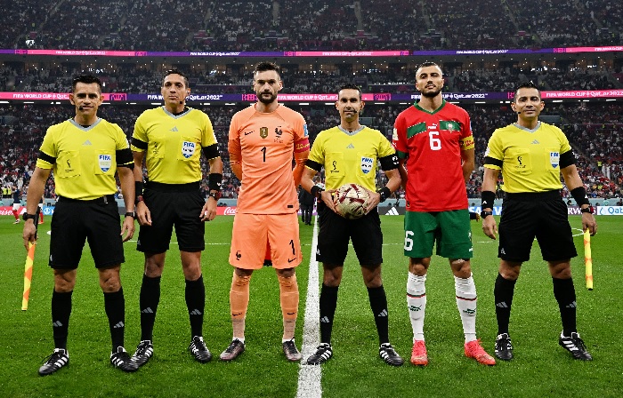 Árbitros mexicanos | Francia vs Marruecos | Semifinal Mundial Qatar 2022