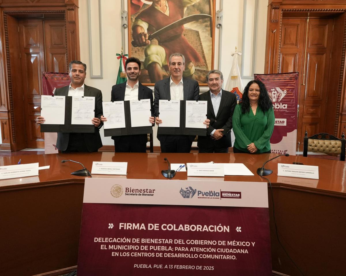 Firma de convenio