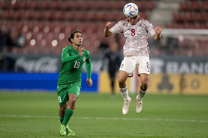 Carlos Rodríguez durante partido amistoso ante Irak | México vs Irak | 2022