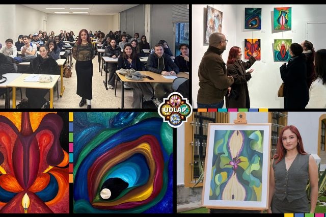 Egresada de la UDLAP expone en Francia