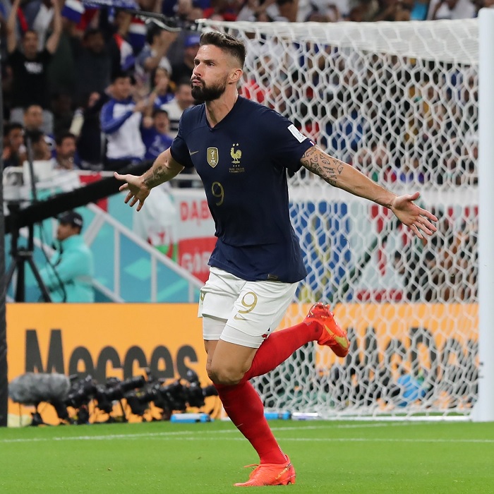 Olivier Giroud se convirtió en el máximo goleador en la historia de la Selección de Francia | Francia vs Polonia | Mundial de Qatar 2022
