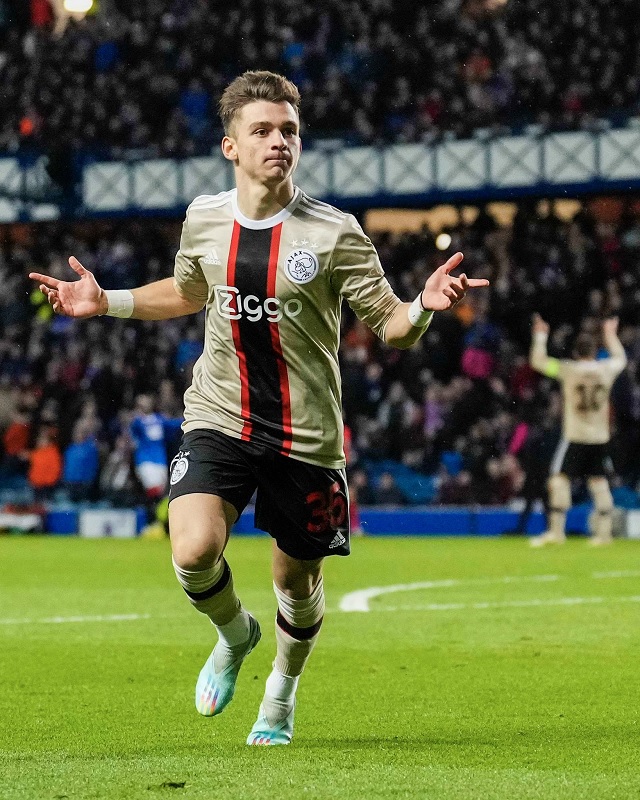 Francisco Conceição marca gol en el Rangers vs Ajax | UEFA Champions League | 2022