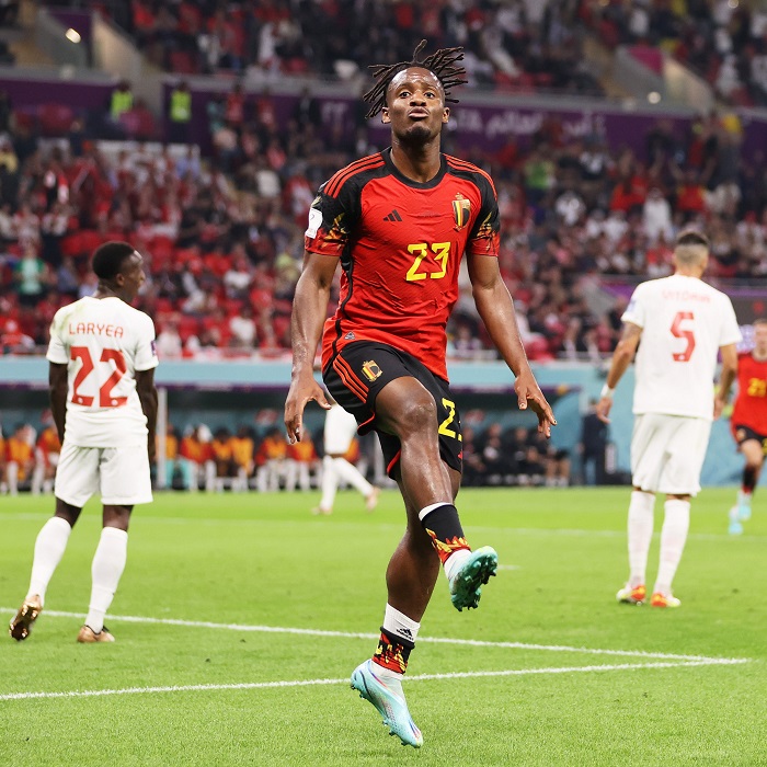 Michy Batshuayi festeja gol ante Canadá | Mundial de Qatar 2022