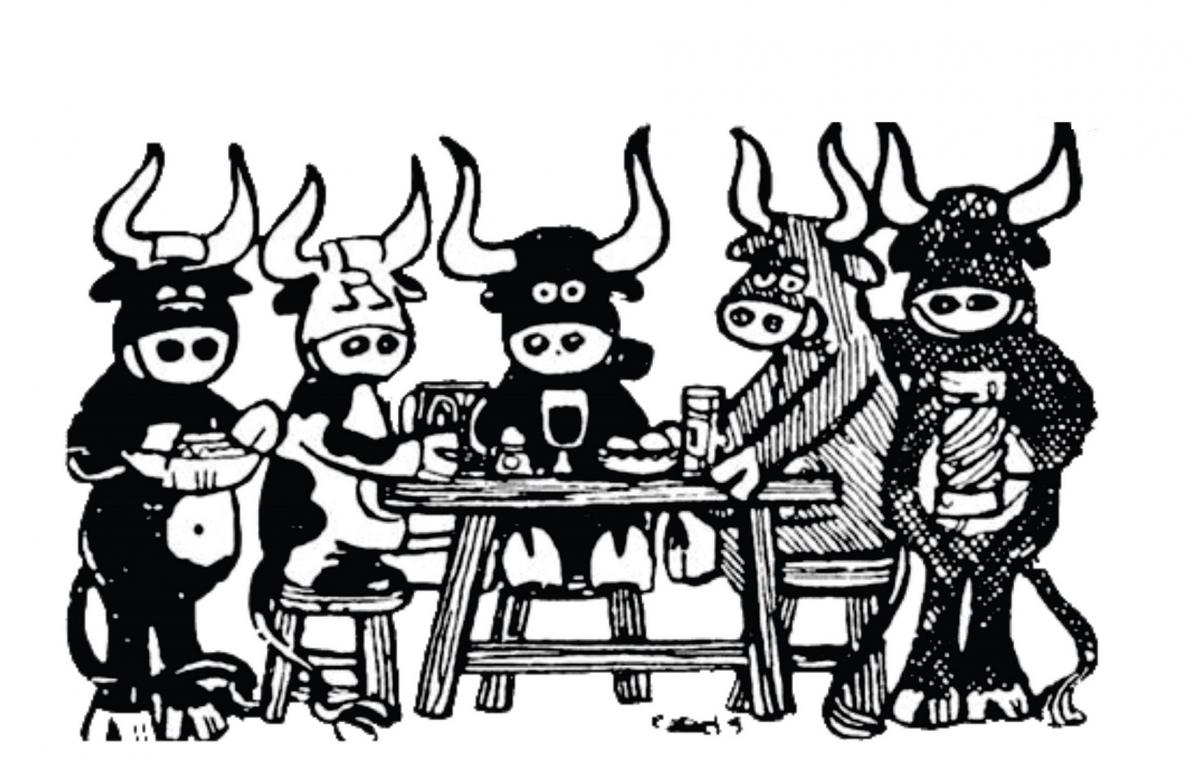 Los Toros Hablados, caricatura 