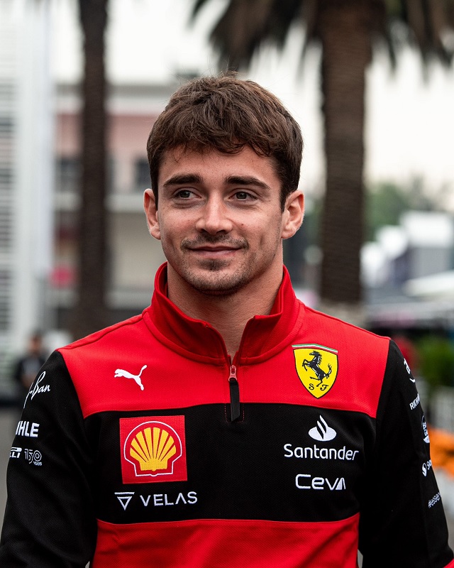 Charles Leclerc antes del Gran Premio de México | Fórmula 1 | 2022