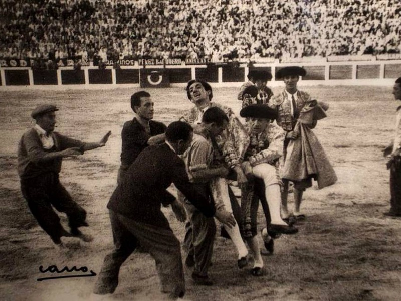 Cornada al torero Manolete