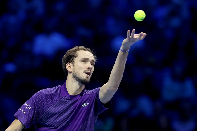 Saque de Daniil Medvedev | Novak Djokovic vs Daniil Medvedev | ATP Finals 2022 Saque de Daniil Medvedev | Novak Djokovic vs Daniil Medvedev | ATP Finals 2022