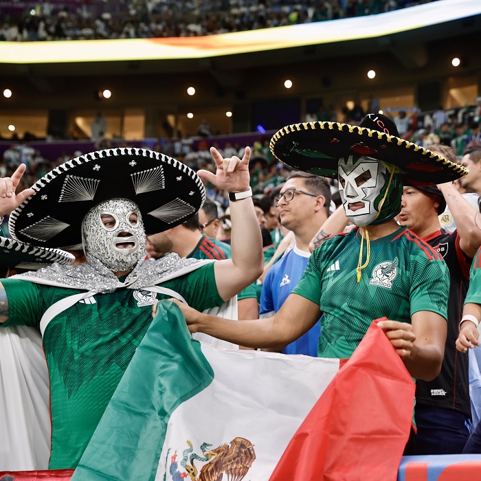 Afición Mexicana en el Estadio 974 | México vs Polonia | Mundial Qatar 2022