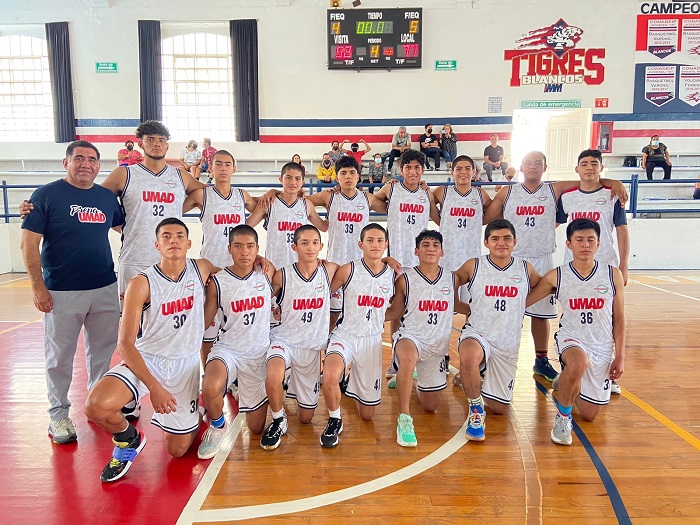 Equipo Tigres Blancos de basquetbol | Instituto Mexicano Madero Plantel Centro