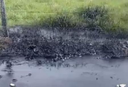 Foto: Cortesía Derrame de hidrocarburo