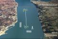 El trazo de recorrido o “pista” de la regata de velocidad: carrera “in port” en Lisboa