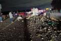 Volcadura de tráiler en la autopista México-Puebla