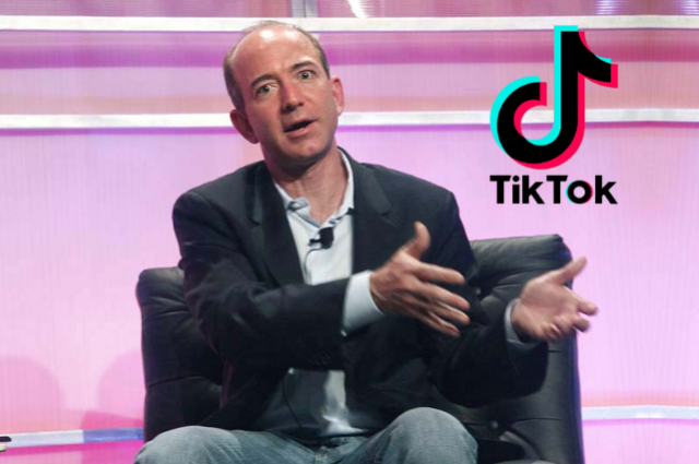 Jeff Bezos, presidente ejecutivo de Amazon con planes de comprar Tiktok: imagen ilustrativa