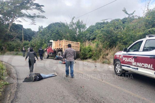 Accidente en La Uno-Mecapalapa