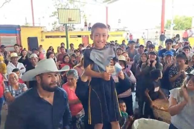 "La Carrera de Los Canastos", se lleva a cabo en Huejonapan, Tepexi de Rodríguez