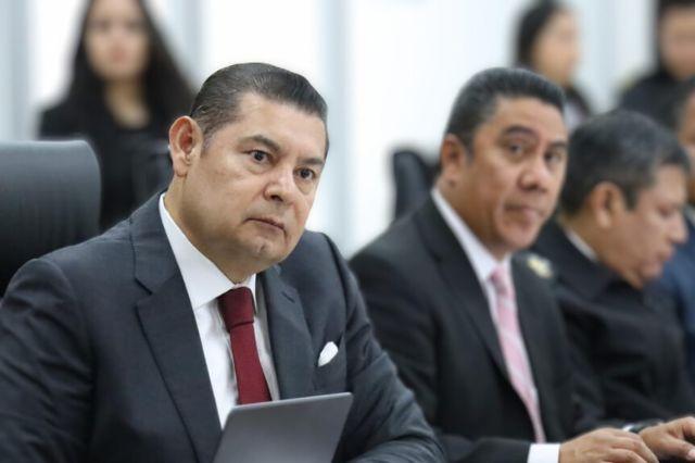 El gobernador de Puebla, Alejandro Armenta