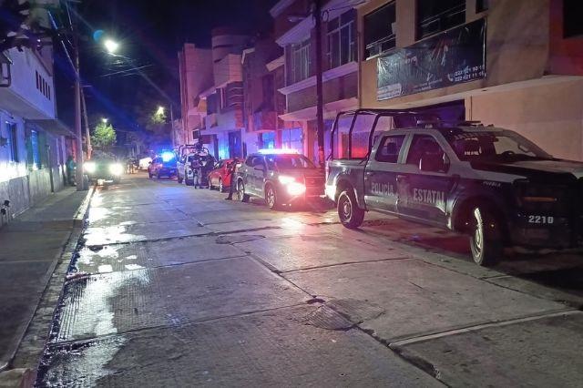Balazos en San Martín Texmelucan terminan en persecución; dos detenidos