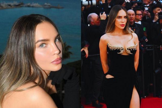 Belinda impacta en cannes con un look que dio que hablar