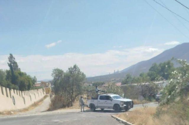 Camioneta robada en Tecamachalco