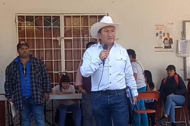 elección de presidente auxiliar en Tlahuapan