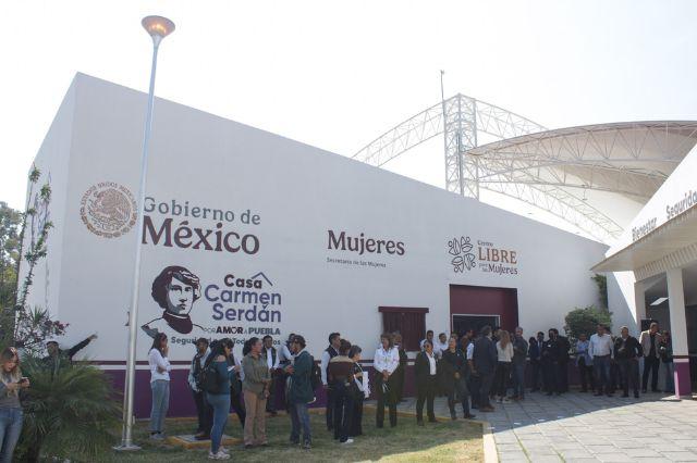 Inauguración de Casa Carmen Serdán en Puebla capital