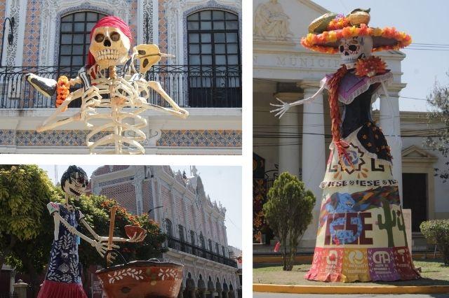 Catrinas en Tehuacán 