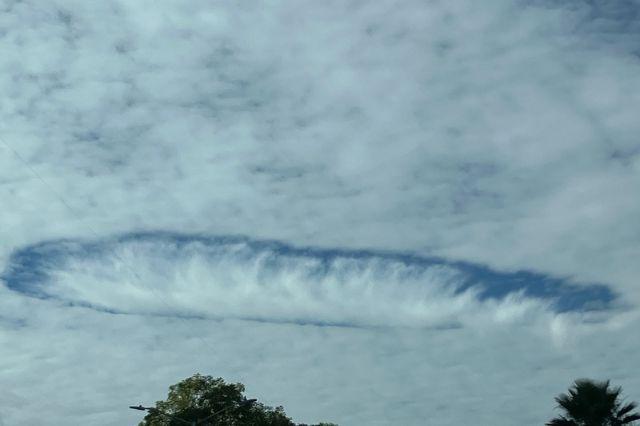 Qué es un cavum, fenómeno que sorprendió en el cielo de Puebla