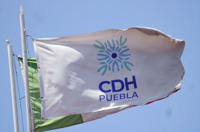 Bandera de la CDH Puebla
