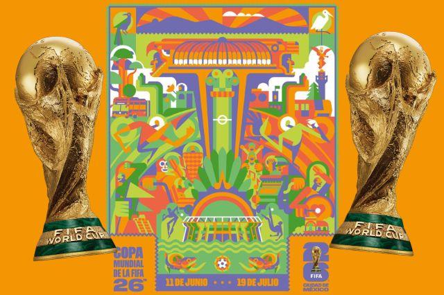 CDMX revela póster vibrante para el Mundial 2026
