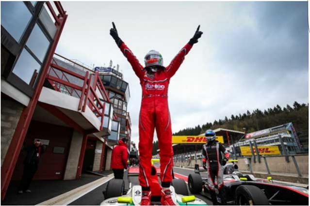 Alfonso Celis Jr., logra su primer Podium en Spa-Francorchamps. Bélgica