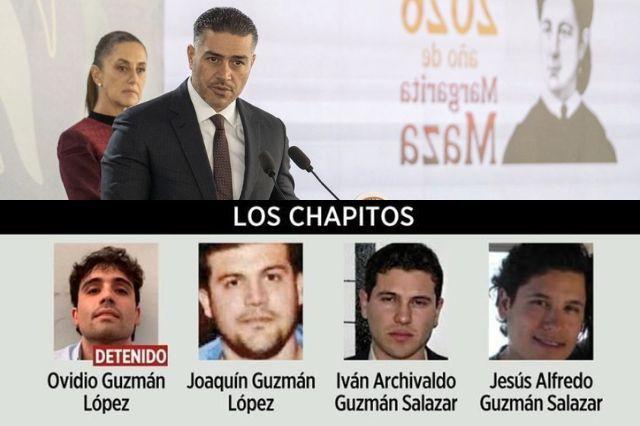 Célula de Los Chapitos, responsable de atentado contra diputados: Harfuch